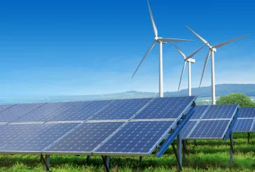 Solar & Wind Mill